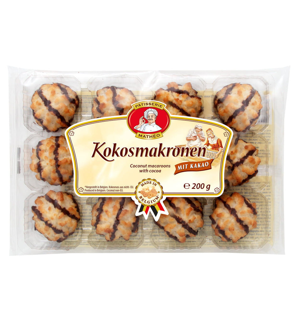 Kokosmakronen Kakao 200g