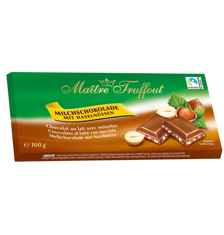 Milchschokolade mit Haselnuss 100g