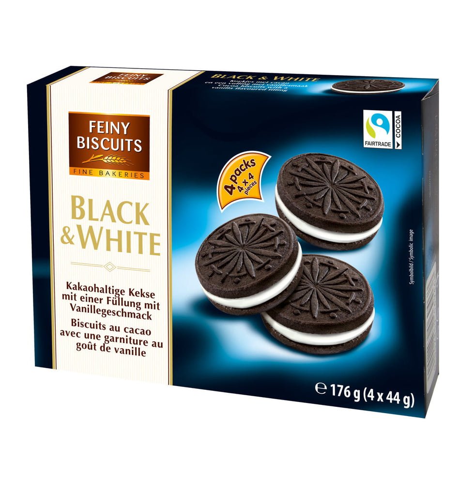 Kekse Black & White 176g
