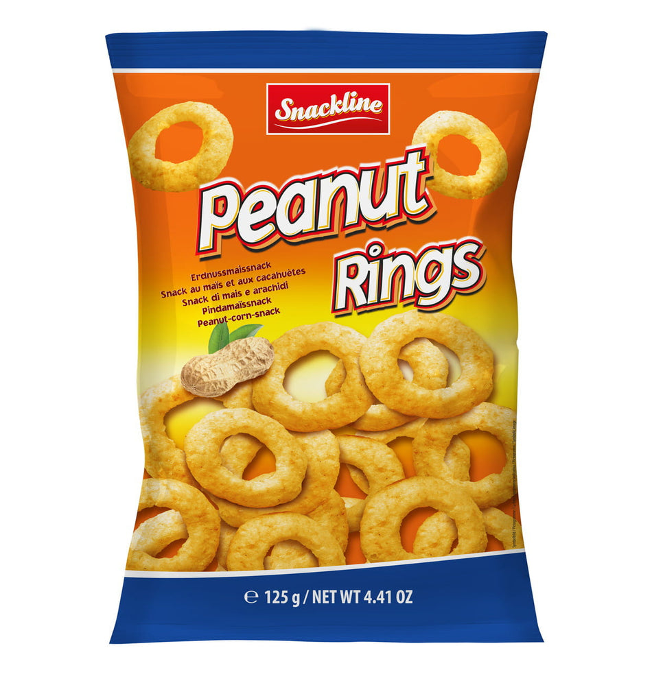 Peanut Rings Erdnussmaissnack 125g