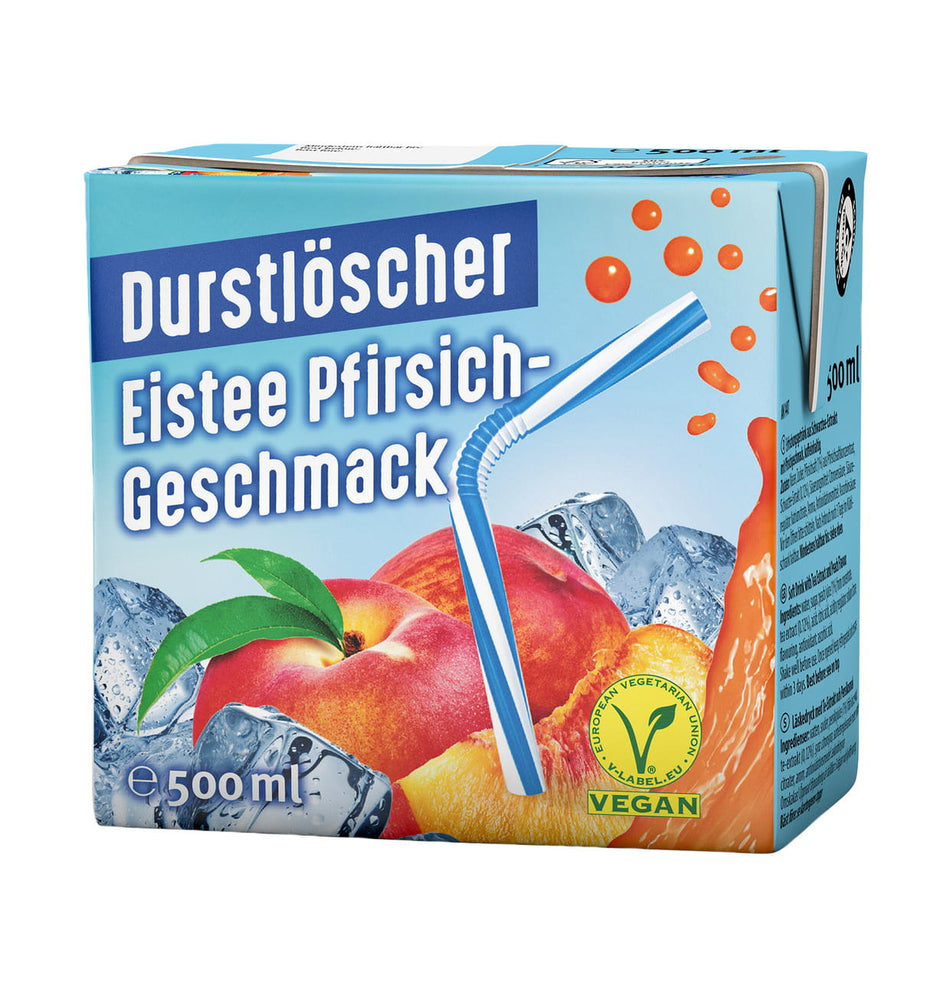 Durstlöscher Eistee Pfirsich 500ml