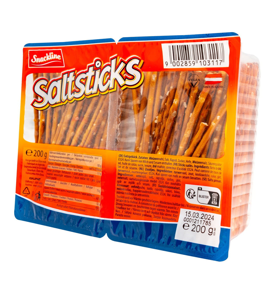 Salzsticks Laugengebäck in Stangenform 200g