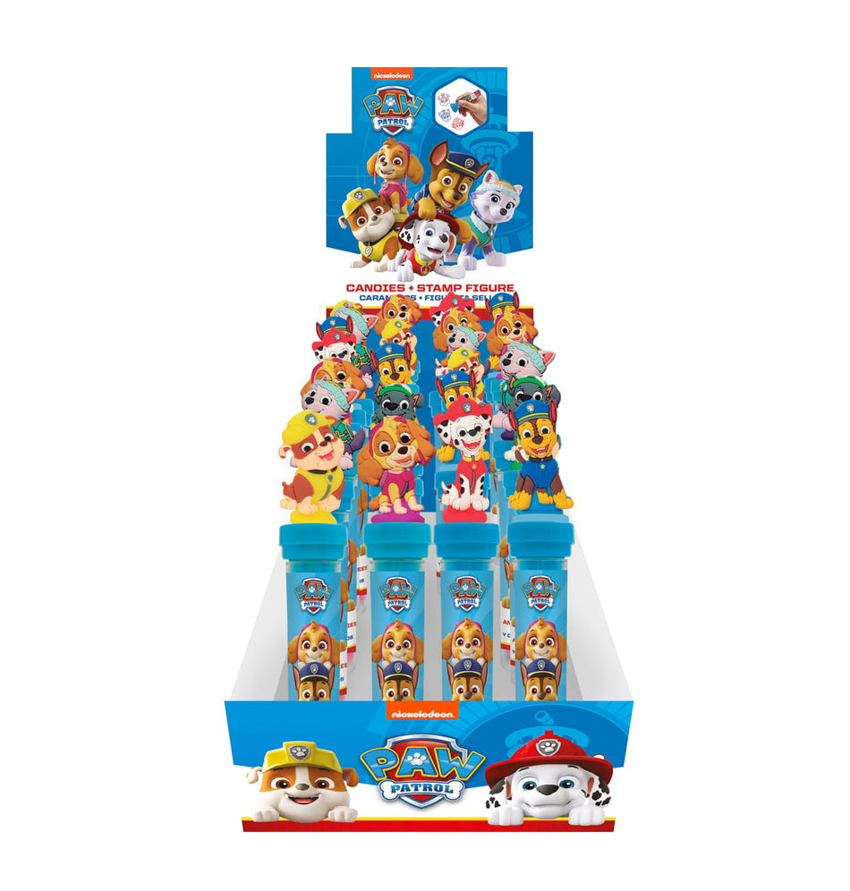 Paw Patrol Stempel mit Jelly Beans 8g Thekendisplay