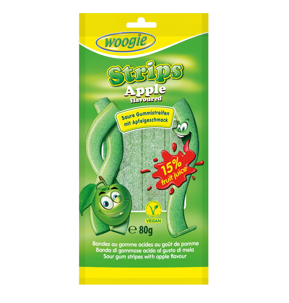 Apple Strips 80g