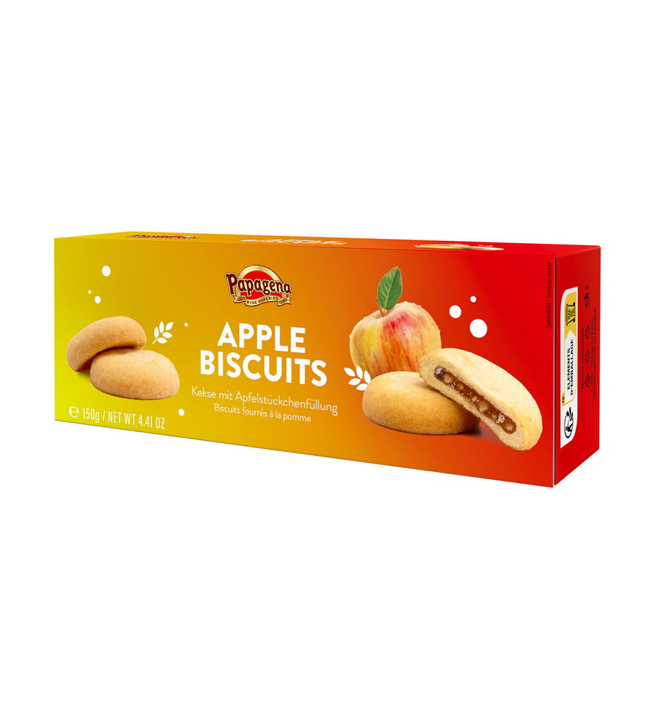 Biscuits mit Apfelfüllung 150g