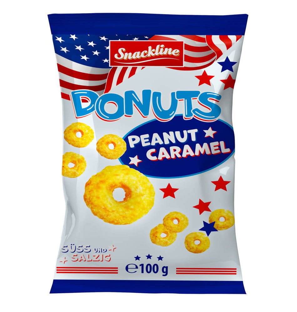 Donut Ringe Karamell-Erdnuss 100g