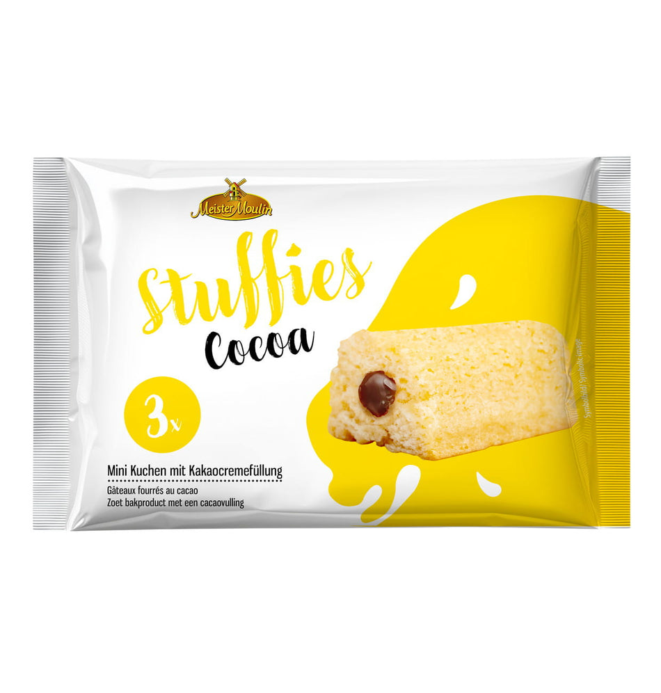 Stuffies Mini Kuchen mit Kakaocreme 3x45g