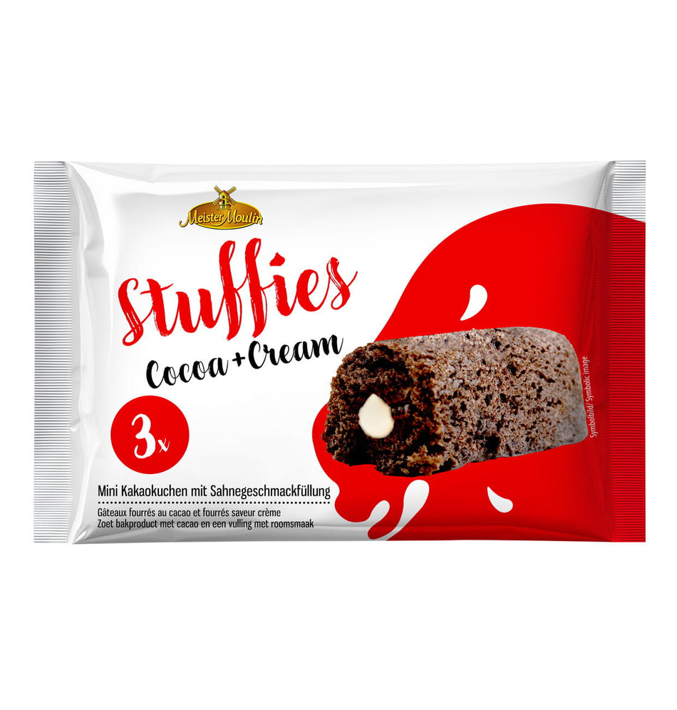Stuffies Mini Kakao-Kuchen mit Sahnecreme 3x45g