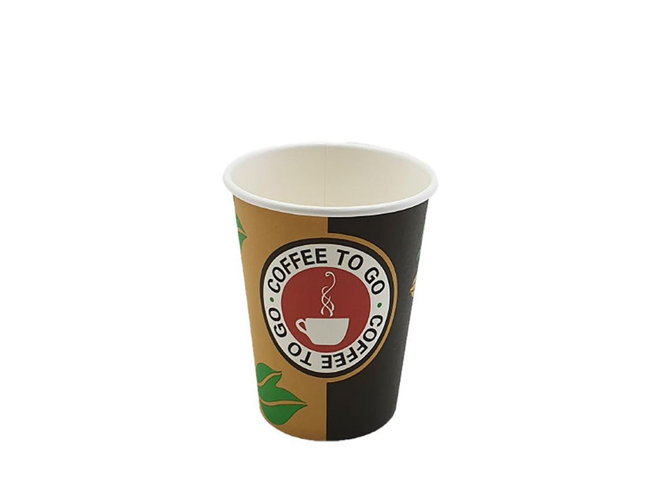 Kaffeebecher Pappbecher to go 0.2 l - 8oz [1000 Becher]