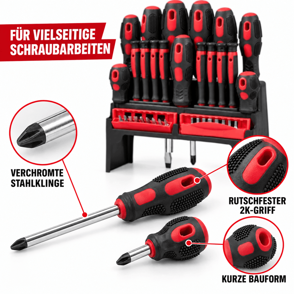 Schraubendreher-Set 37-teilig