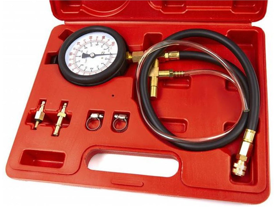 Kraftstoffdruckmessgerät Manometer Set 10 tlg.