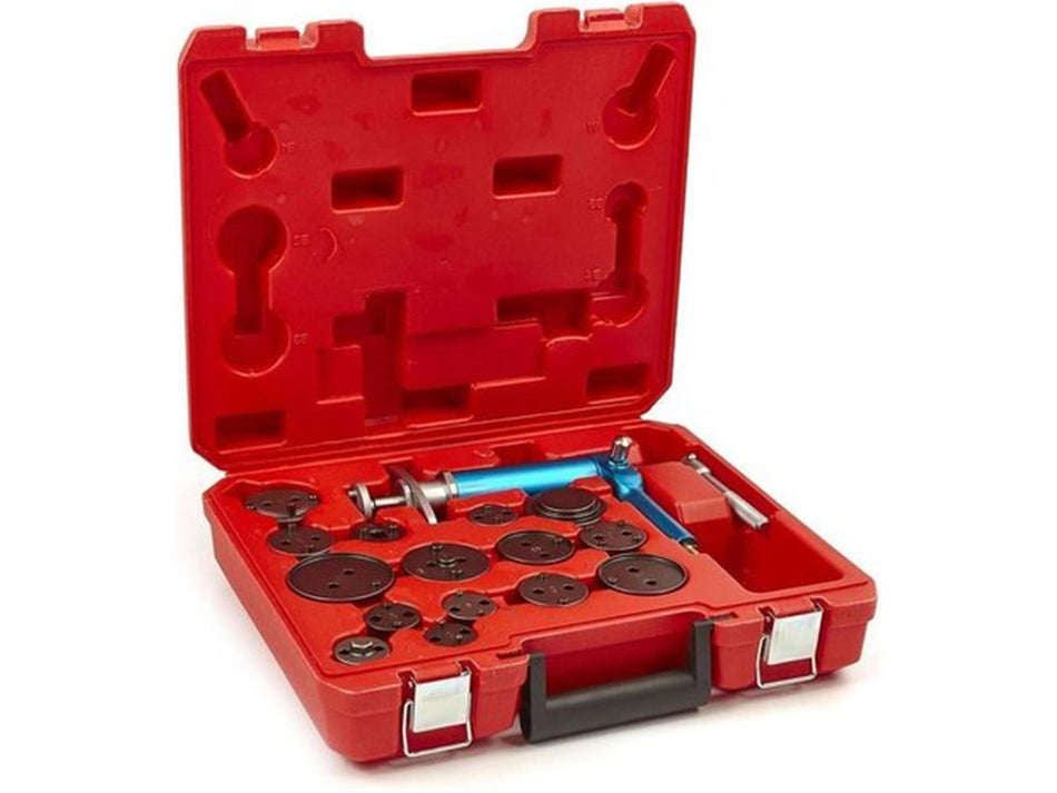 16 tlg. Pneumatischer Universal Bremskolbenrücksteller Set KFZ