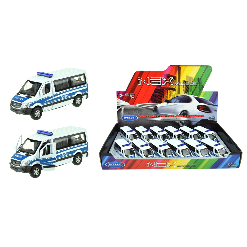 WELLY Mercedes Sprinter Polizei (DE) (12DB)