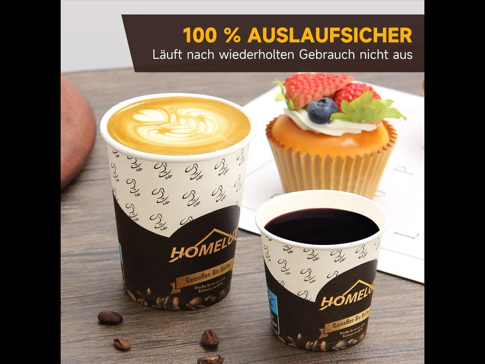 Coffee to go Espresso Becher  0.1l (4oz) [50 Stück ]