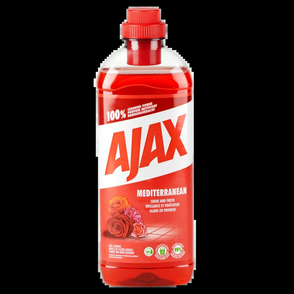 Ajax Allesreiniger Mediterranean Red Flowers 1L