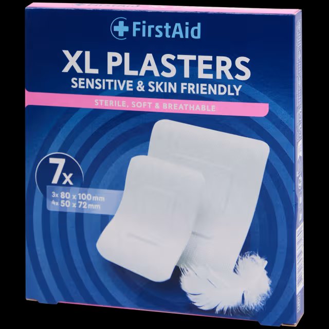 First Aid Wundverband Pflaster 7 Stück steril