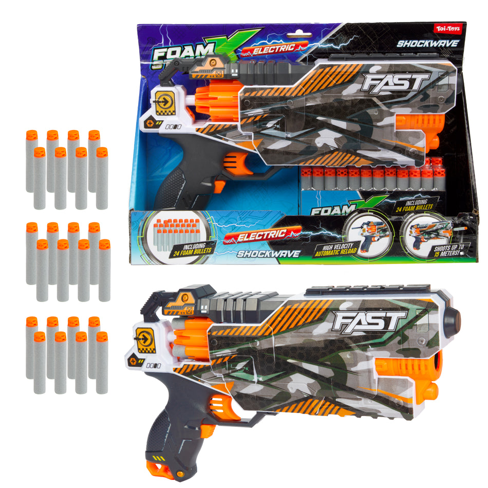 FOAM STRIKEX Elektrische pistole -Fast L- 24pfeile