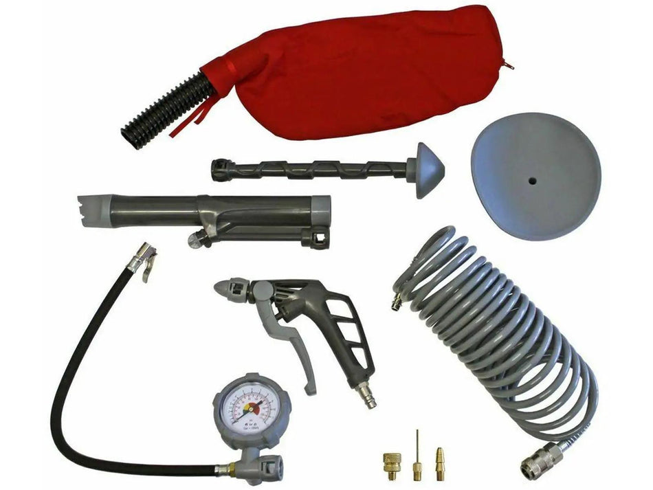 Druckluft Set mit Zubehör 9 tlg für Luftkompressor Kompressor Kit
