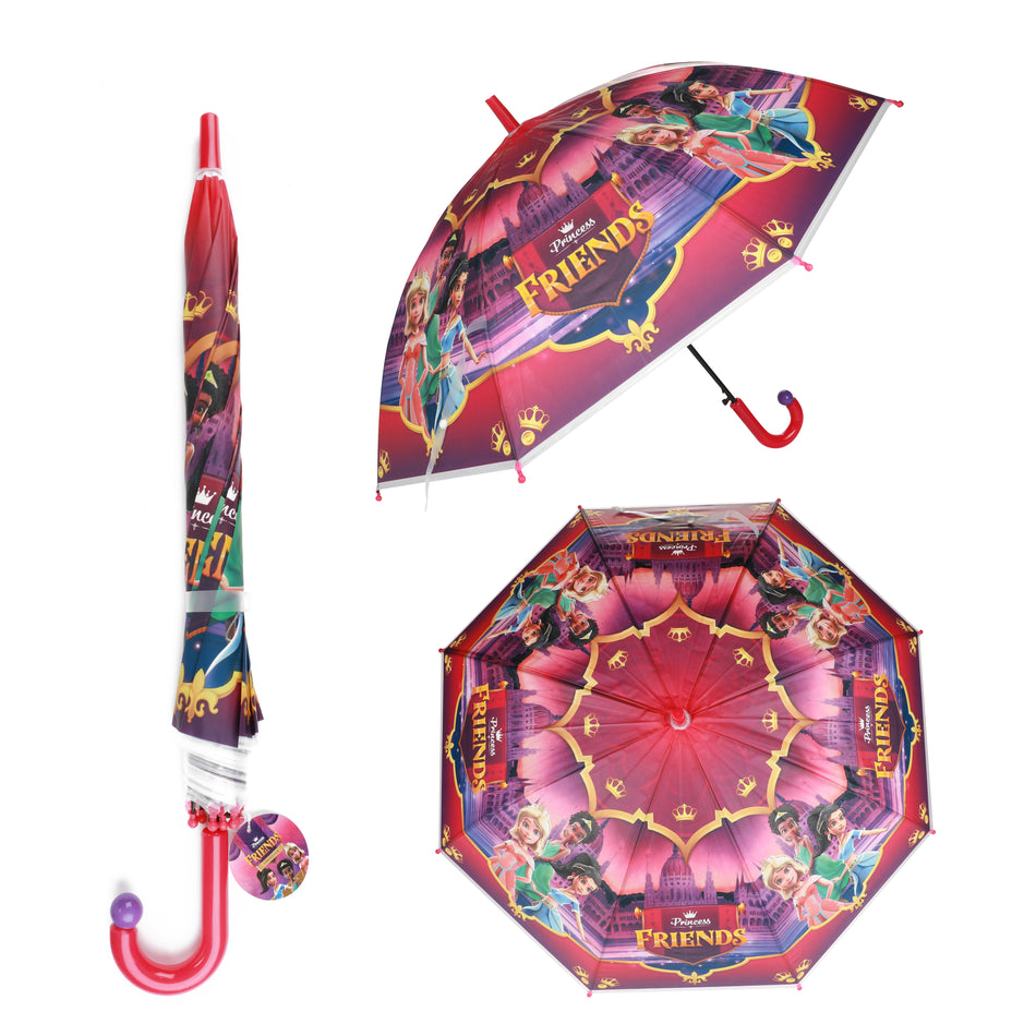 PRINCESS FRIENDS Regenschirm -Prinzessin- 80cm