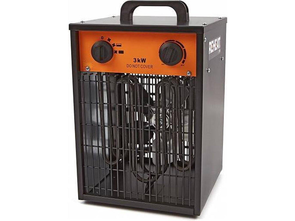 Heizlüfter Elektroheizung Heizung 3.0 kW Heizstrahler 476 m³/h