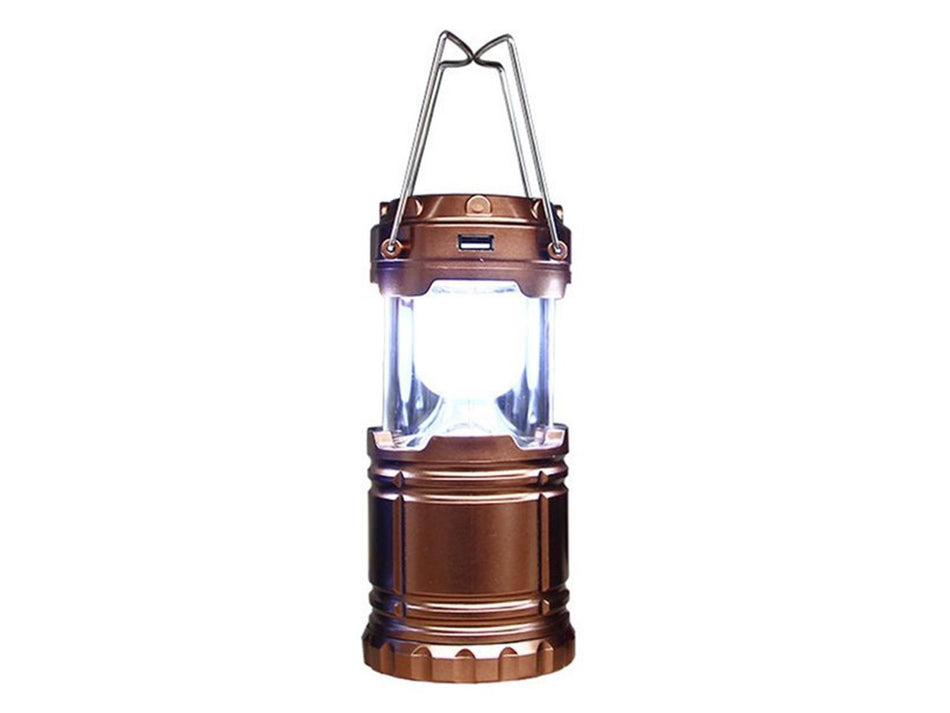 LED Lampe Tragbar 360 Grad Solar  Camping Laterne Wiederaufladbar