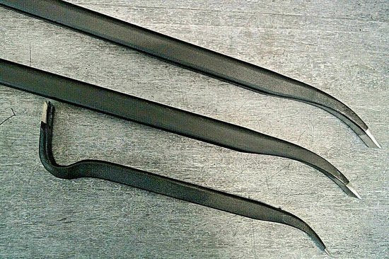 Stahlkaiser Brecheisen Nageleisen  Satz Brechstange 35-60-90cm Kuhfuß Nagelklaue 3-tlg.