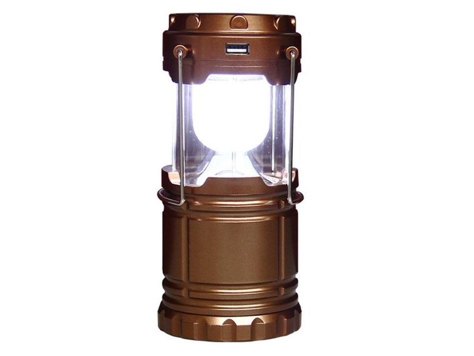 LED Lampe Tragbar 360 Grad Solar  Camping Laterne Wiederaufladbar