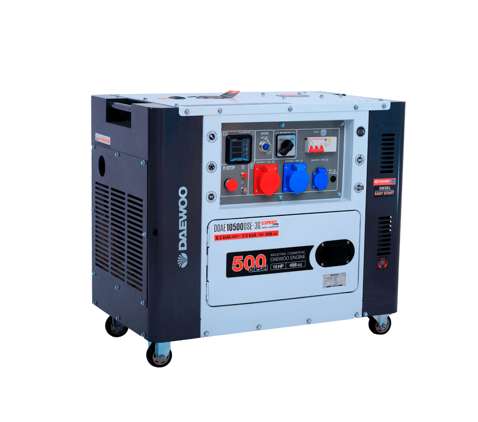 DAEWOO Diesel Stromerzeuger Generator Notstromaggregat 8.1kVa
