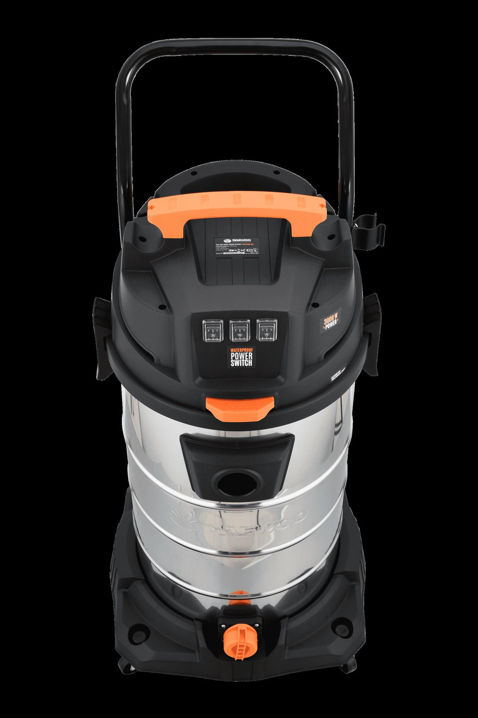 DAEWOO 3000W - 80L Nass- & Trockensauger Staubsauger Profi Sauger