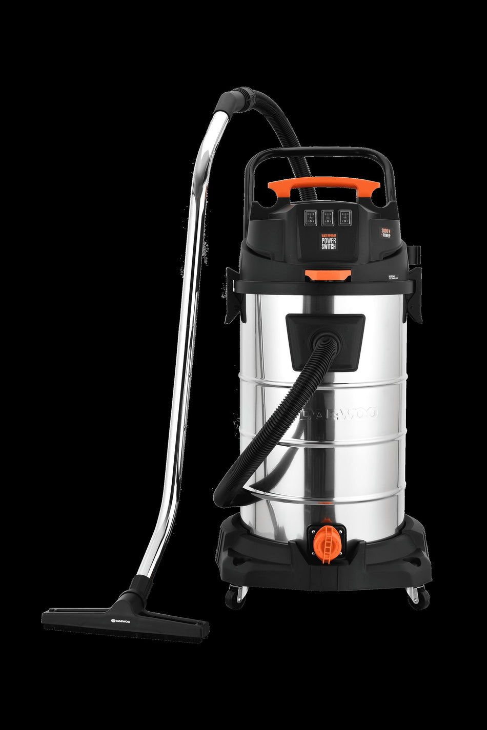 DAEWOO 3000W - 80L Nass- & Trockensauger Staubsauger Profi Sauger
