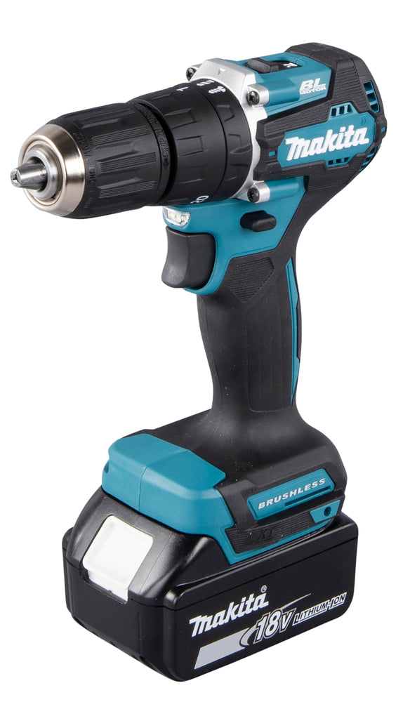 Makita Akkuschrauber 18V DHP487 - BL Motor
