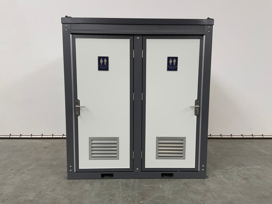 Toiletten Container Doppel WC Container Toilettenbox Sanitärcontainer
