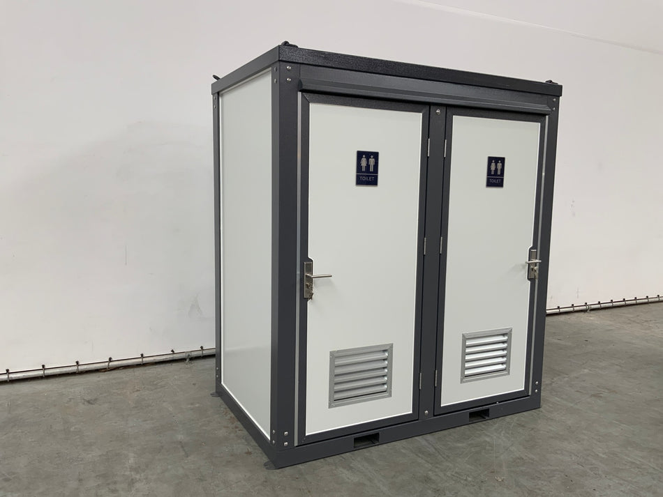 Toiletten Container Doppel WC Container Toilettenbox Sanitärcontainer