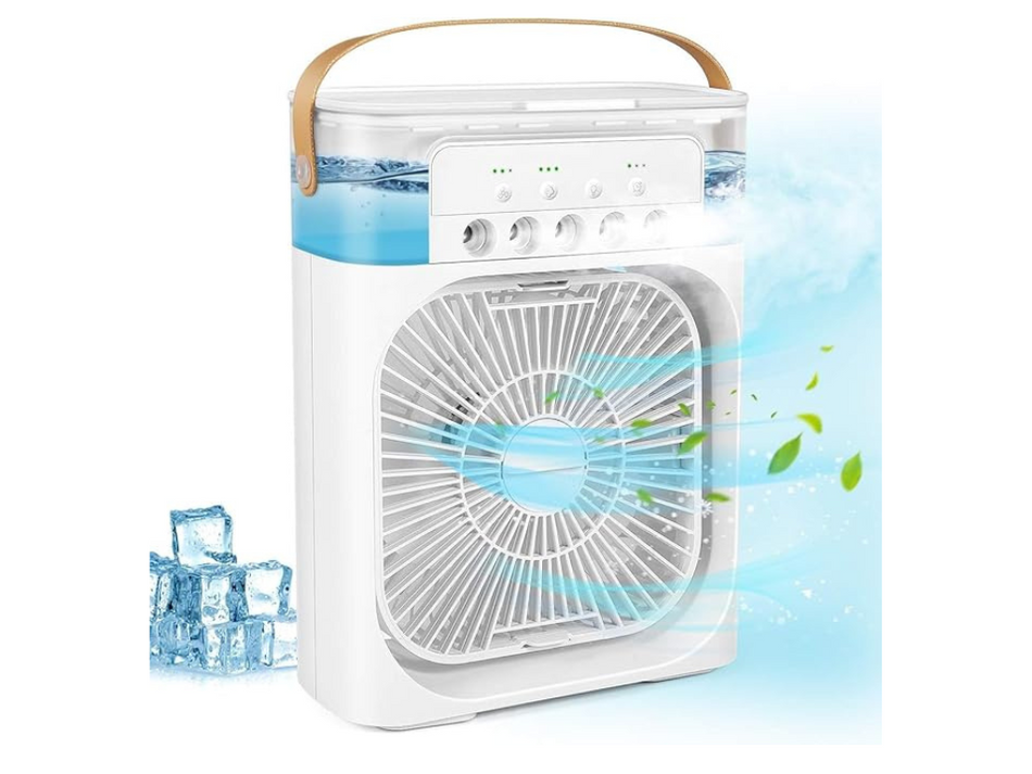 3in1 Luftkühler Verdunstungskühler Klima mit Kaltdampf Ventilator