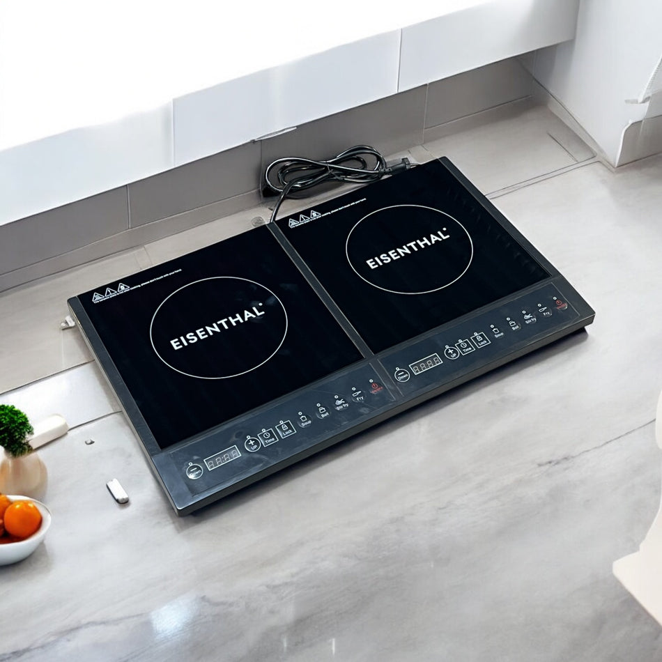 Induktion Kochplatte Doppel Elektrisch mit Timer 3400W