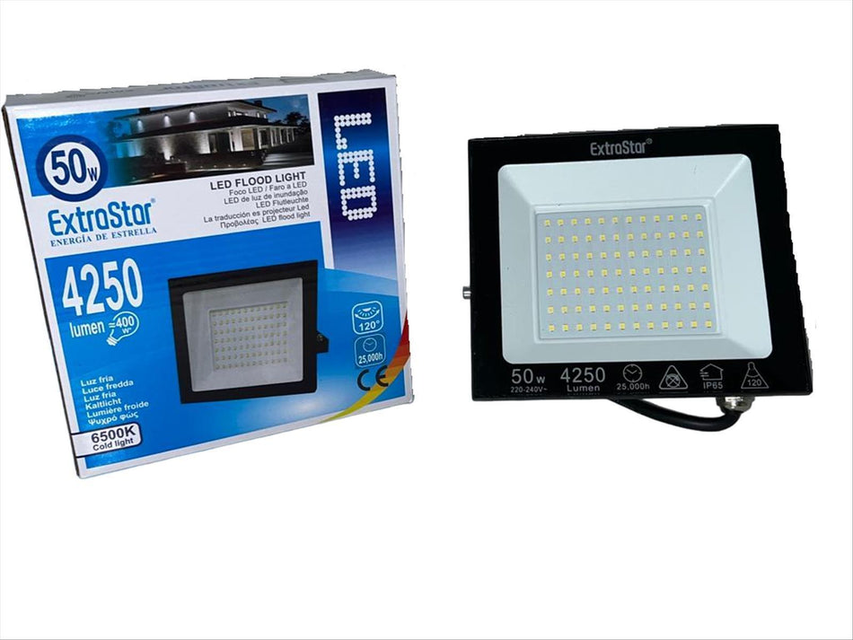 ExtraStar LEDStrahler 50W Kalt Weiß