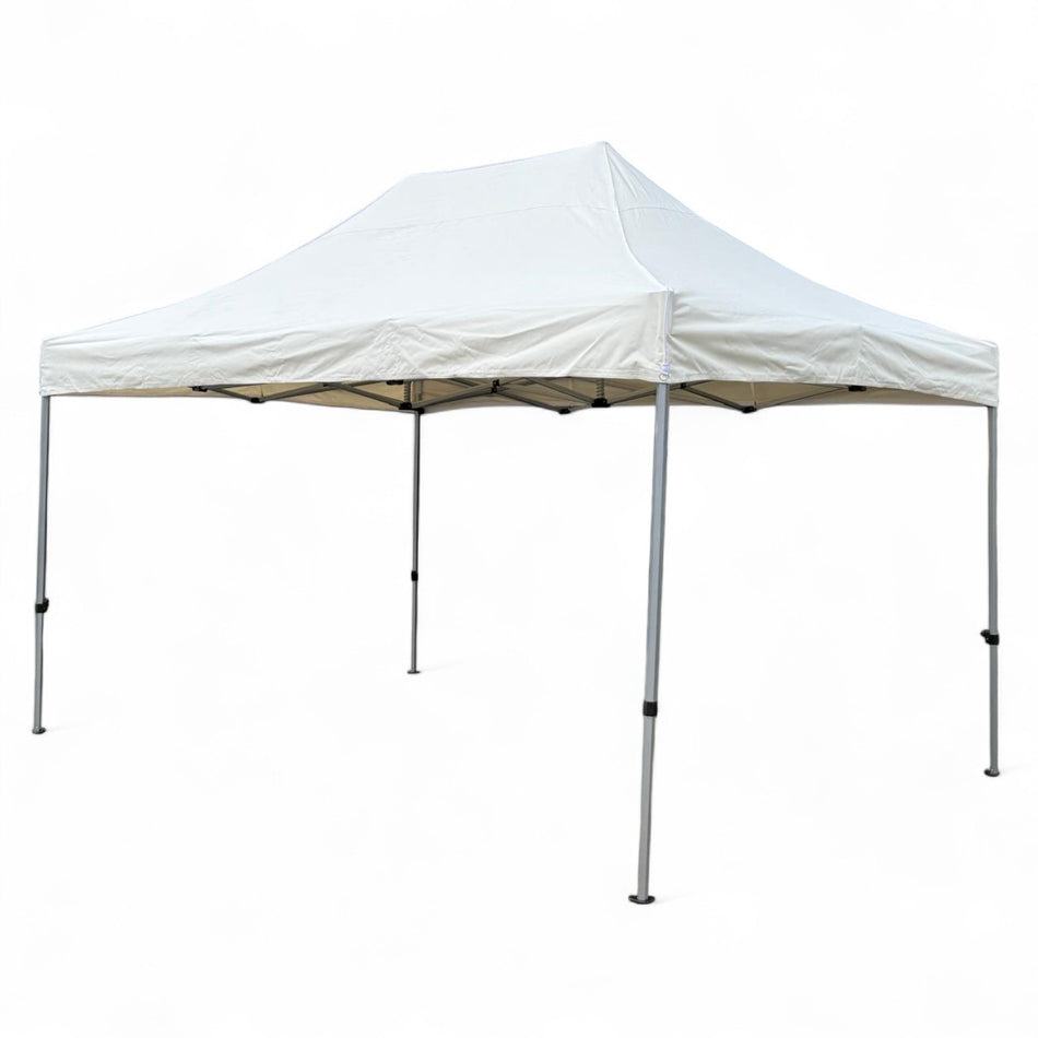 4.5x3m Faltschirm Pavillon Gartenpavillon Partyzelt Gartenzelt beige