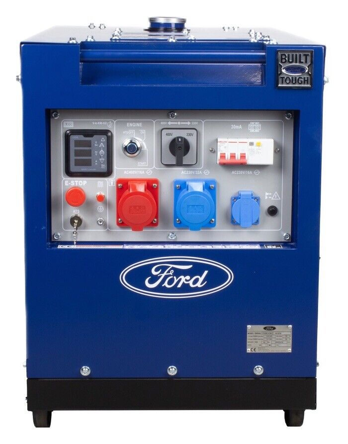 Ford Diesel Stromerzeuger Generator Notstromaggregat 7.9 kVa