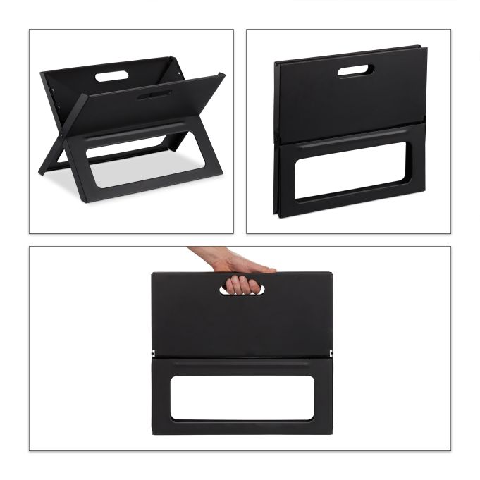 Relaxday Klappgrill Holzkohle Picknick Camping 3045,530cm