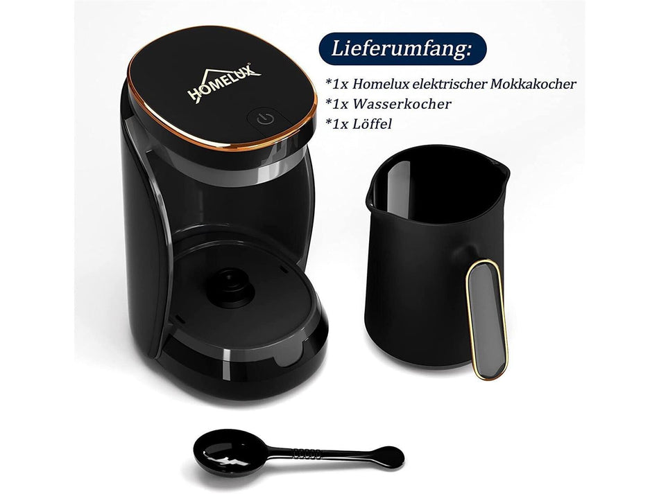 Elektrische Edelstahl Cezve Türkischer Kaffeekocher Mokkamaschine elektrikli Cezve kahve makinasi