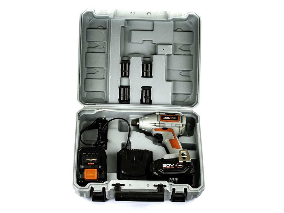 350Nm Akku Schlagschrauber 1/2" - 2x 20V 4Ah Drehmomentschrauber