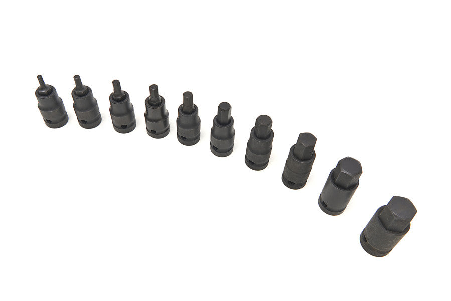 Stahlkaiser Innensechskant Kraft Steckschlüssel 1/2"  10 tlg.