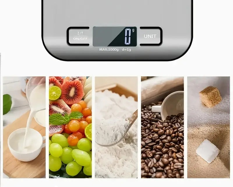 Küchenwaage 10kg/1g  Haushaltswaage Briefwaage  Digitalwaage - Waage