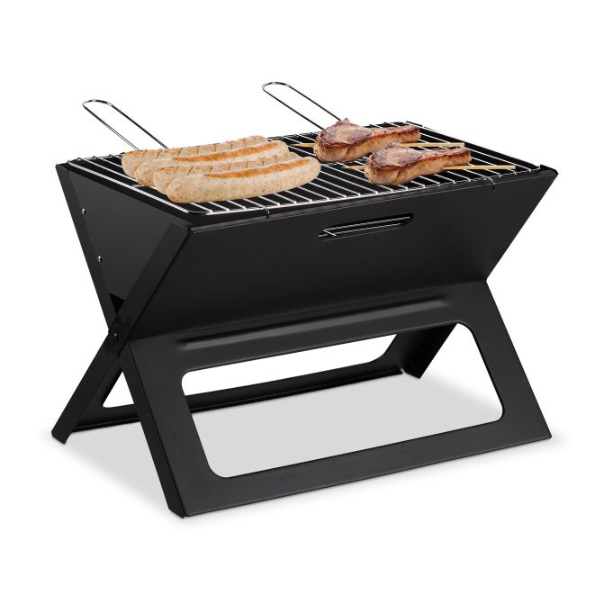 Relaxday Klappgrill Holzkohle Picknick Camping 3045,530cm