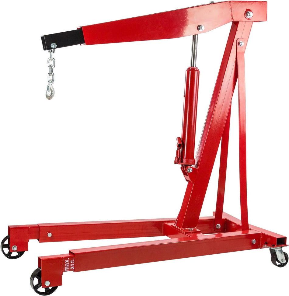 Werkstattkran klappbar 3000kg Motorheber Motorkran Motorhebekran