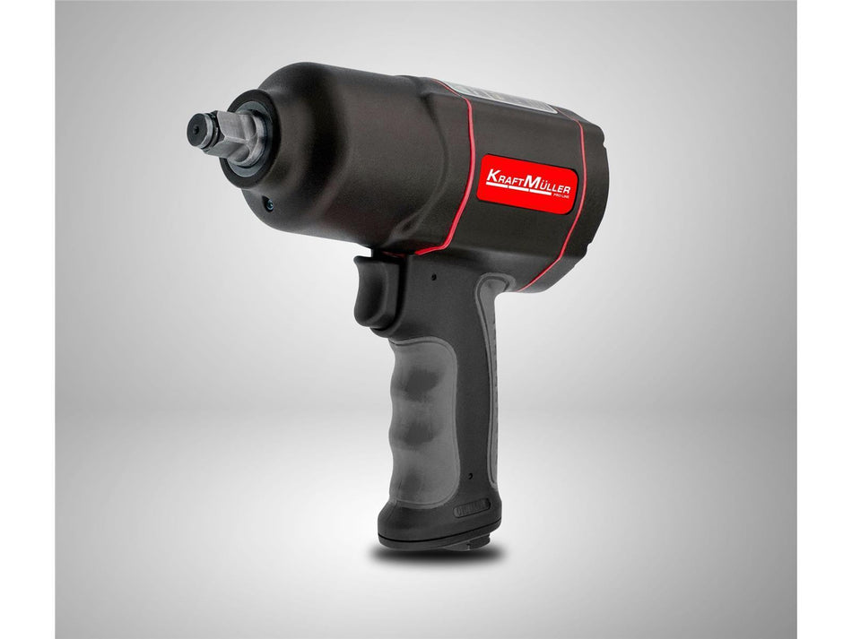 KraftMüller Druckluft Schlagschrauber Doppelhammer 1700NM - 1/2″