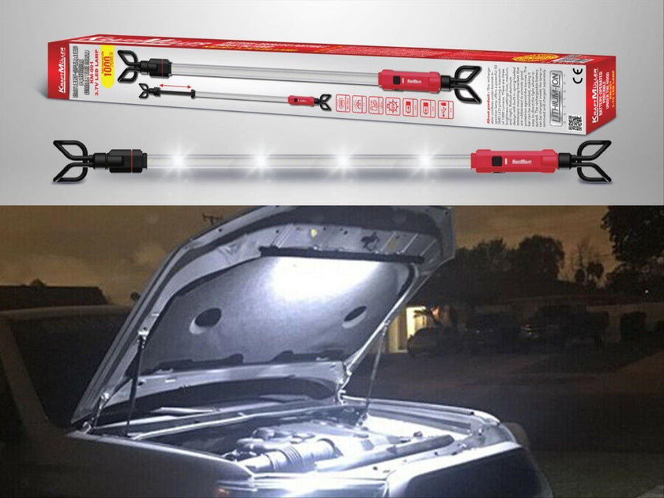 LED Akku Motor Beleuchtung Motorraumleuchte Motorhaubenleuchte
