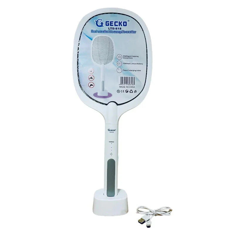 Elektrischer Mückenvernichter mit Akku Beleuchtund Docking Station