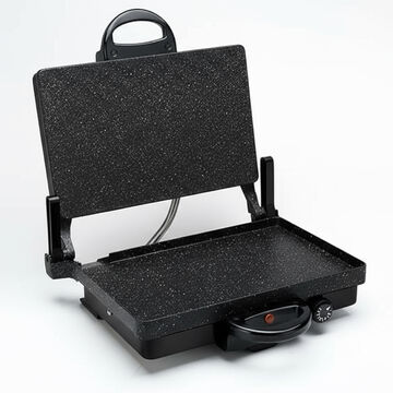 2000W Black Multigrill Kontaktgrill Lahmacun Makinasi Toaster