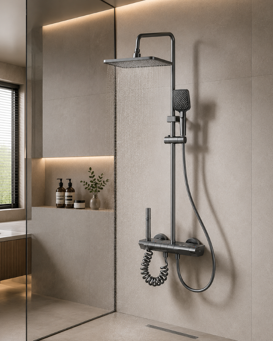 Duschsystem Duschsäule Massagedusche, Regendusche